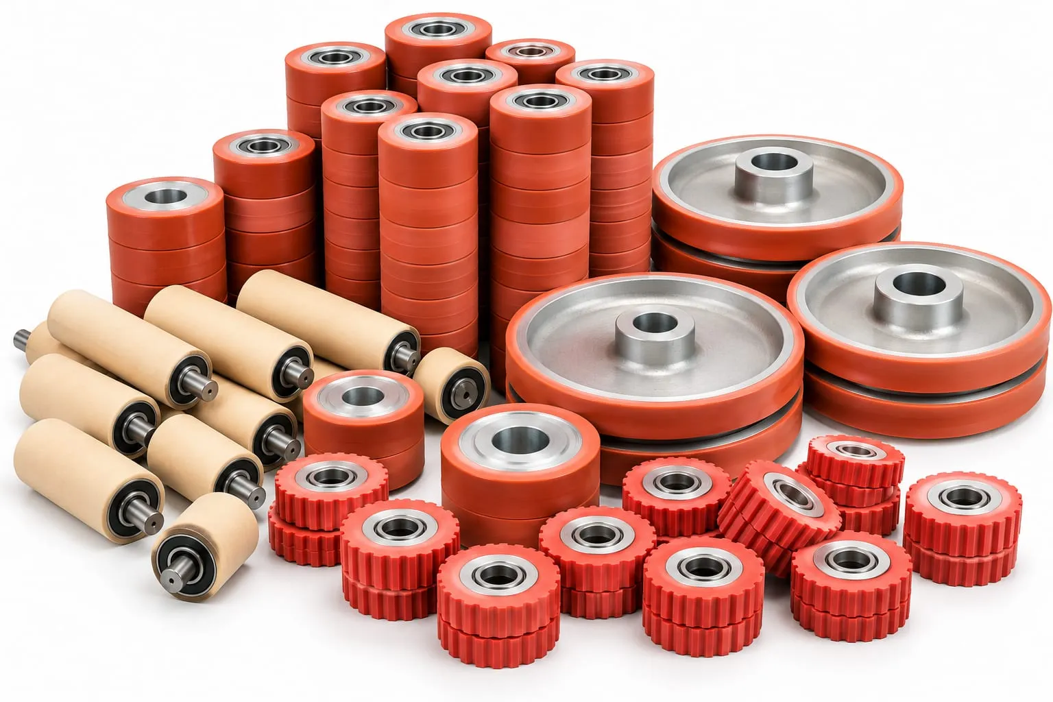 Pressure rollers