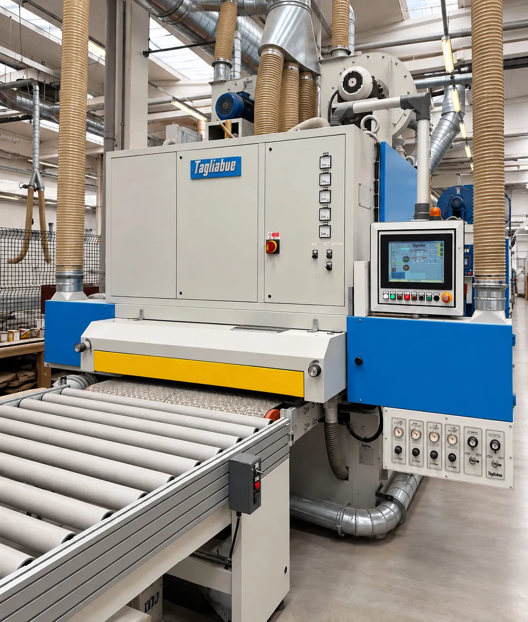 Used sanding machine refurbished by TMS