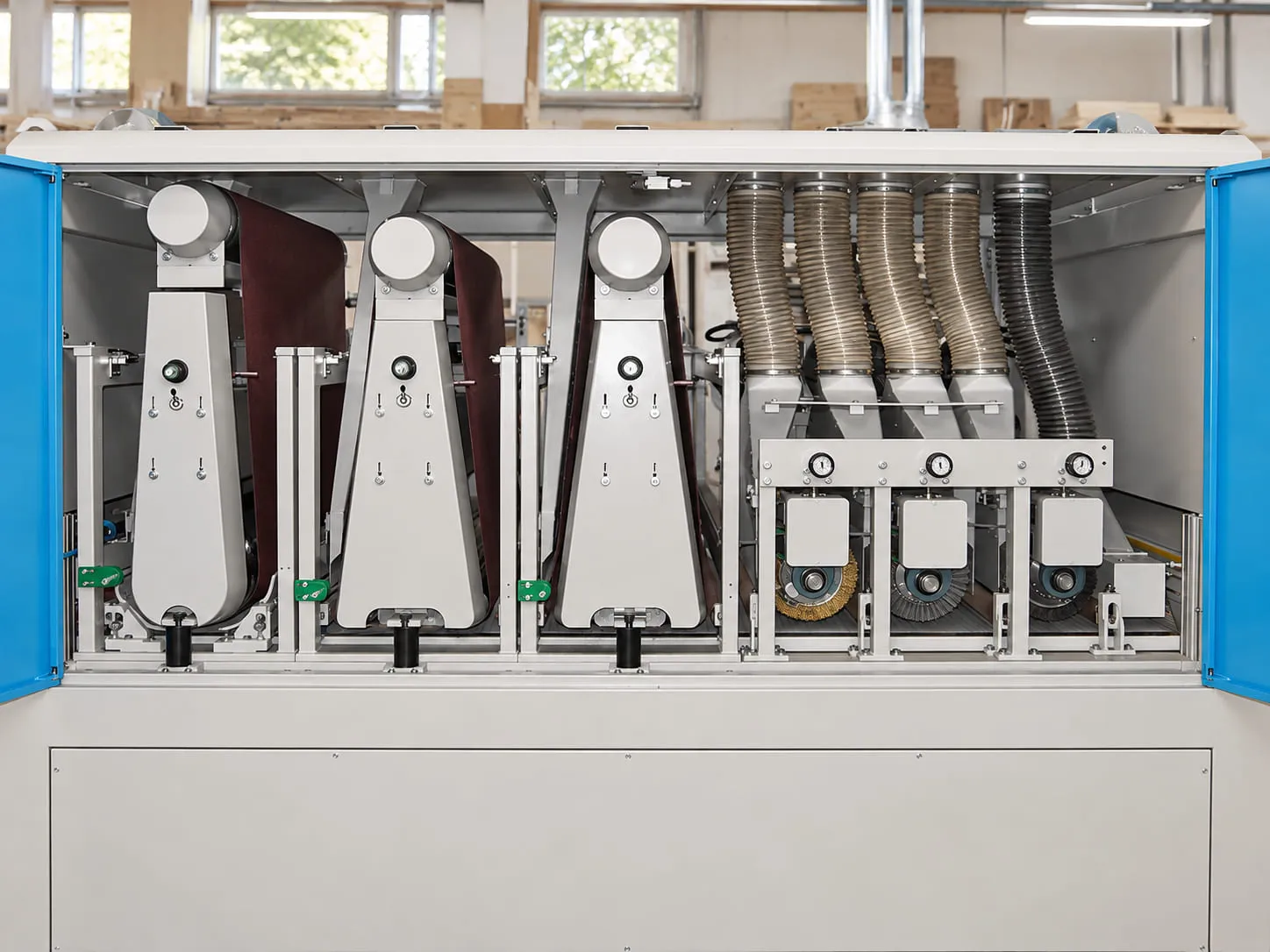 Sanding units